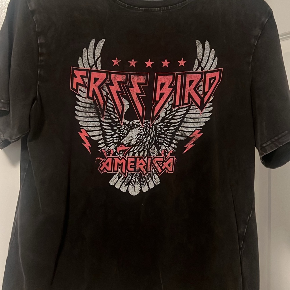Free Bird Black Boutique Shirt